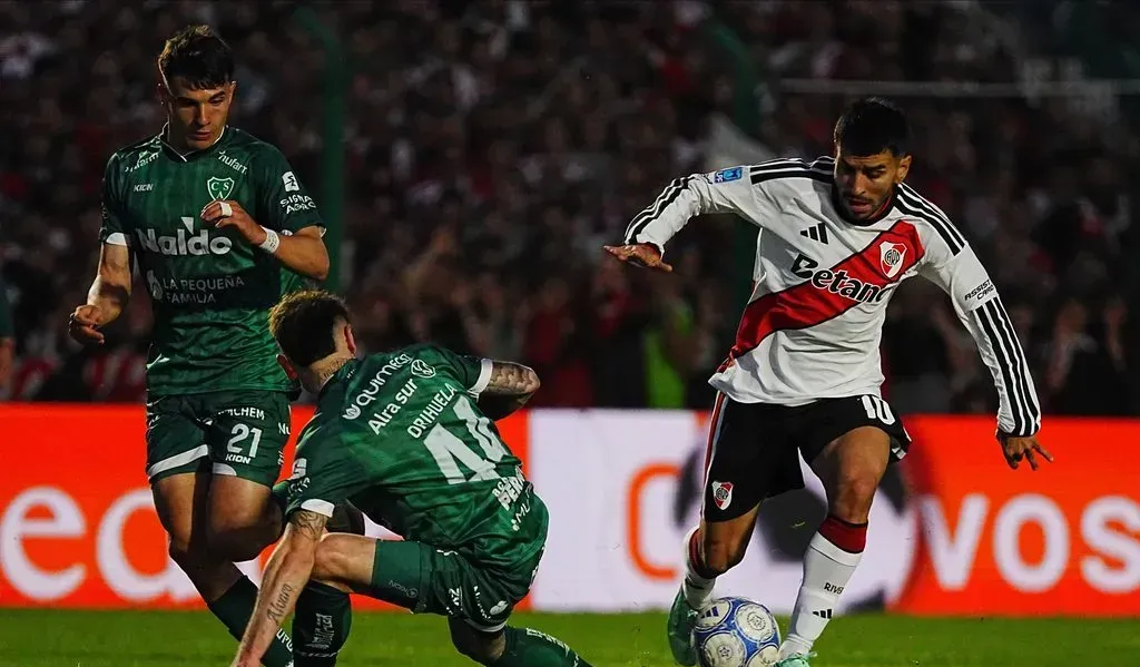 River Plate em contrarrelógio 